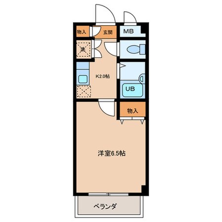 サンライト生の松原の物件間取画像